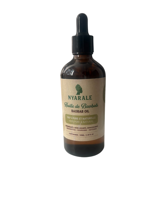 Huile de Baobab 100 ml – Visage, Corps, Cheveux & Barbe